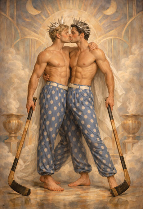 Male figurative surreal fine art.