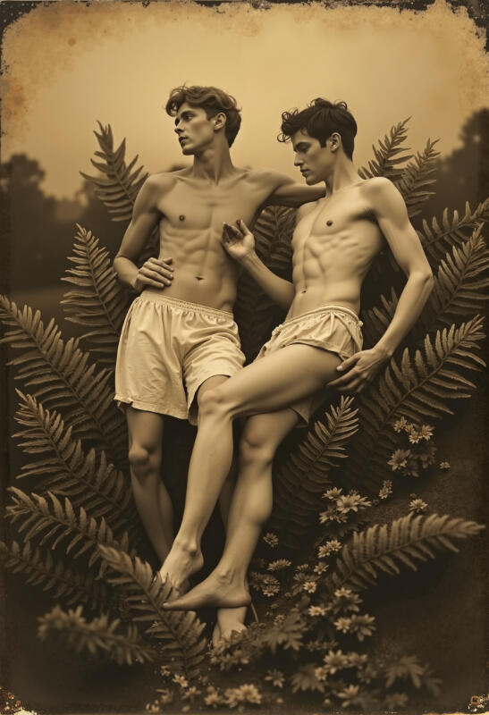 Vintage style male portraiture, classic cinematic photography — Domus Gallerus